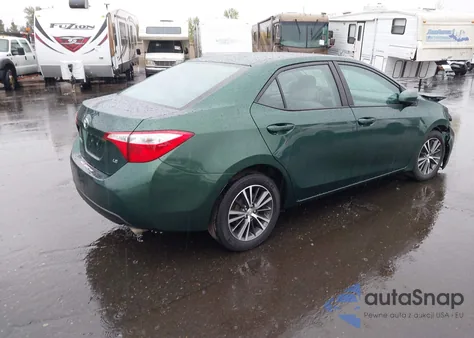 2016 Toyota Corolla Le Plus z USA, uszkodzony, nr VIN 2T1BURHE8GC495727